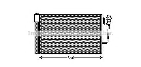 BWA5363D PRASCO Condenser, air conditioning