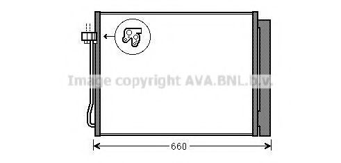 BWA5377D PRASCO Condenser, air conditioning