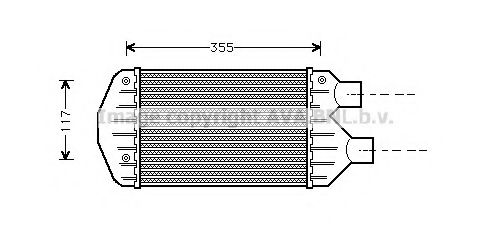 FT4267 PRASCO Intercooler, charger