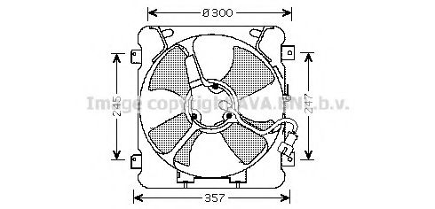 HD7527 PRASCO Fan, radiator
