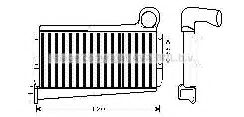 ME4225 PRASCO Intercooler, charger