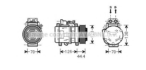 MSK558 PRASCO Ignition System Ignition Cable Kit