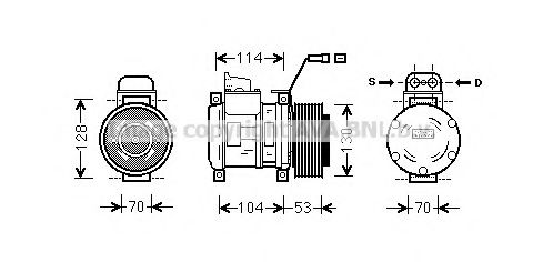 MSK583 PRASCO Ignition Cable Kit