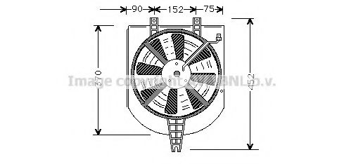 MT7501 PRASCO Fan, radiator