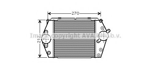 MZ4188 PRASCO Intercooler, charger