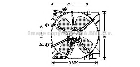 MZ7511 PRASCO Fan, radiator