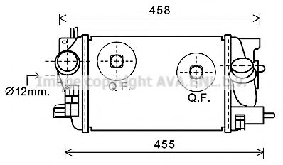 OLA4575 PRASCO Intercooler, charger