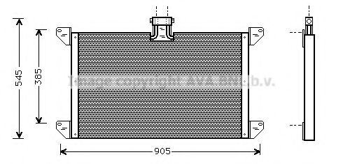SC5008 PRASCO Condenser, air conditioning