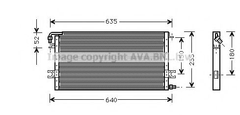 TO5269 PRASCO Condenser, air conditioning