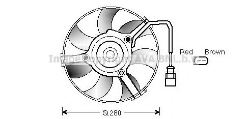 AI7516 PRASCO Fan, radiator