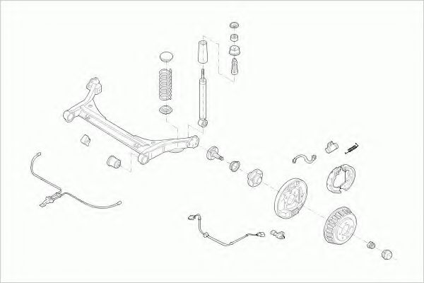 VW-LUPO-RL004 LEMF%C3%96RDER Steering Steering