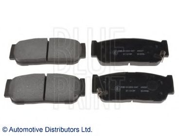 ADG042106 BLUE+PRINT Brake System Brake Pad Set, disc brake