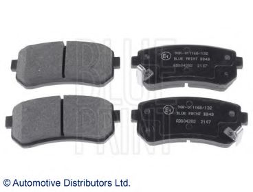 ADG04282 BLUE+PRINT Brake Pad Set, disc brake