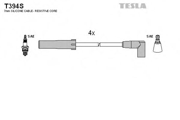 T394S TESLA Ignition Cable Kit