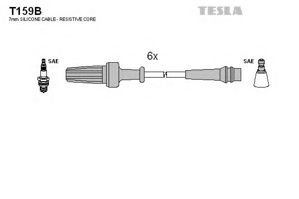 T159B TESLA Ignition Cable Kit