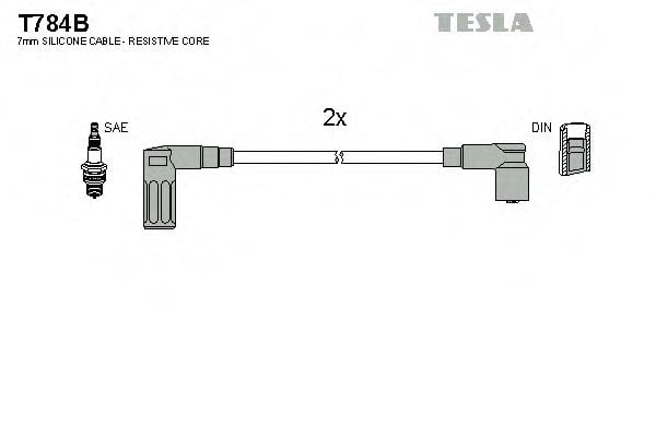 T784B TESLA Ignition Cable Kit