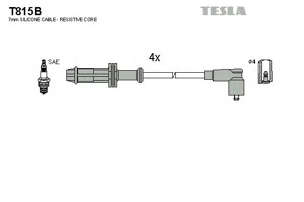 T815B TESLA Ignition Cable Kit