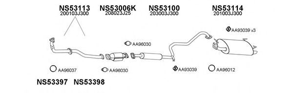 530017 VENEPORTE Ignition System Ignition Cable Kit