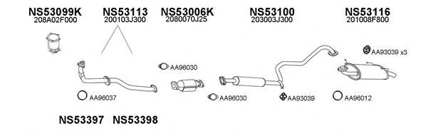 530021 VENEPORTE Ignition System Ignition Cable Kit