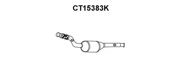 CT15383K VENEPORTE Exhaust System Catalytic Converter