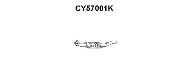CY57001K VENEPORTE Abgasanlage Katalysator
