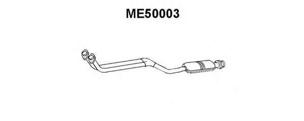 ME50003 VENEPORTE Exhaust System Front Silencer