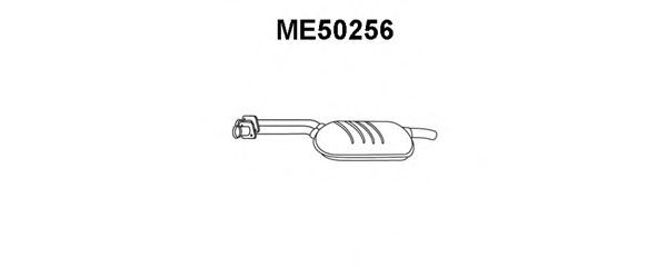 ME50256 VENEPORTE Exhaust System Middle Silencer