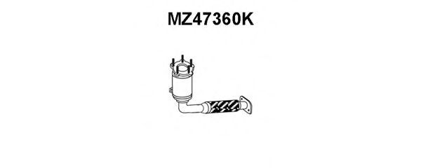 MZ47360K VENEPORTE Система выпуска ОГ Катализатор