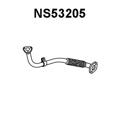 NS53205 VENEPORTE Exhaust System Exhaust Pipe