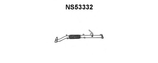 NS53332 VENEPORTE Abgasanlage Abgasrohr