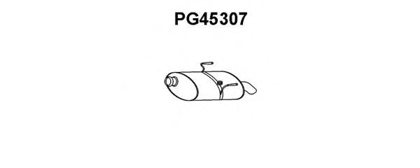 PG45307 VENEPORTE Abgasanlage Endschalldämpfer