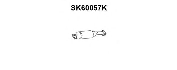 SK60057K VENEPORTE Система выпуска ОГ Катализатор
