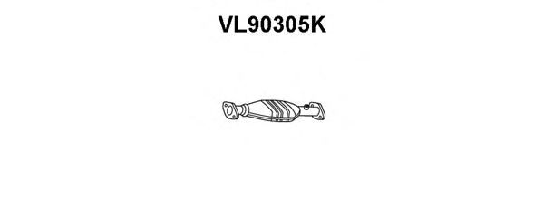 VL90305K VENEPORTE Система выпуска ОГ Катализатор