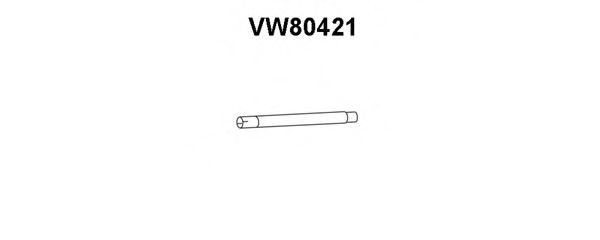 VW80421 VENEPORTE Exhaust Pipe