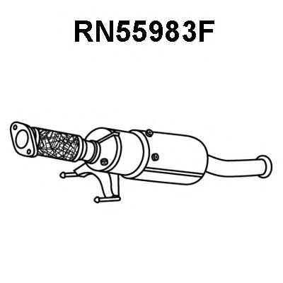 RN55983F VENEPORTE Система выпуска ОГ Сажевый / частичный фильтр, система выхлопа ОГ