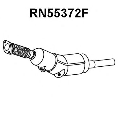 RN55372F VENEPORTE Exhaust System Soot/Particulate Filter, exhaust system