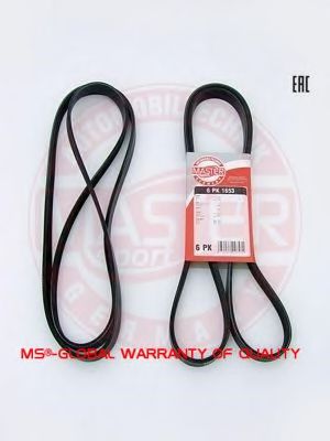 6PK1653-PCS-MS MASTER-SPORT Belt Drive V-Ribbed Belts