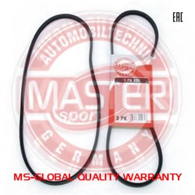 3PK850-PCS-MS MASTER-SPORT Belt Drive V-Ribbed Belts
