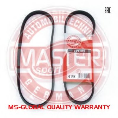 4PK648-PCS-MS MASTER-SPORT Belt Drive V-Ribbed Belts