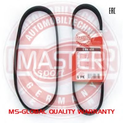 6PK675-PCS-MS MASTER-SPORT Belt Drive V-Ribbed Belts
