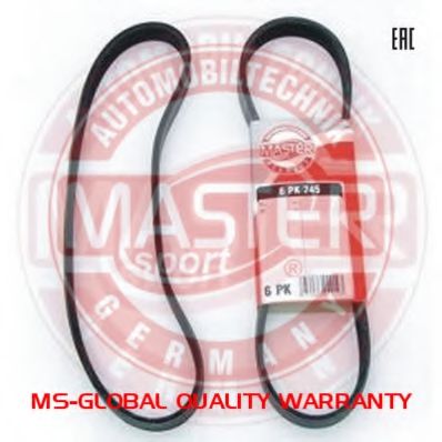 6PK780-PCS-MS MASTER-SPORT Belt Drive V-Ribbed Belts