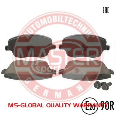 13046028832-SET-MS MASTER-SPORT Brake Pad Set, disc brake