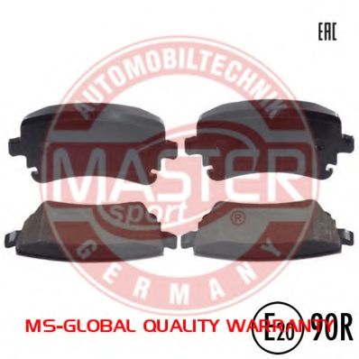 13046028882-SET-MS MASTER-SPORT Brake System Brake Pad Set, disc brake