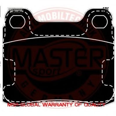 13046040302N-SET-MS MASTER-SPORT Brake Pad Set, disc brake