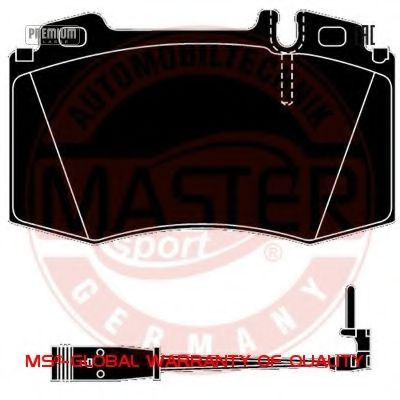 13-0460-4990-2N-SET-MS MASTER-SPORT Brake Pad Set, disc brake