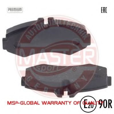 13046039802N-SET-MS MASTER-SPORT Brake System Brake Pad Set, disc brake