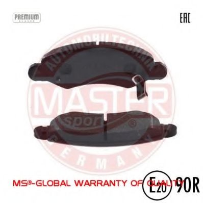 13046039952N-SET-MS MASTER-SPORT Brake Pad Set, disc brake