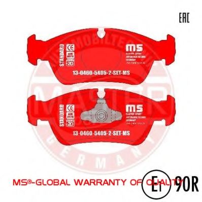 13046054052-SET-MS MASTER-SPORT Brake System Brake Pad Set, disc brake