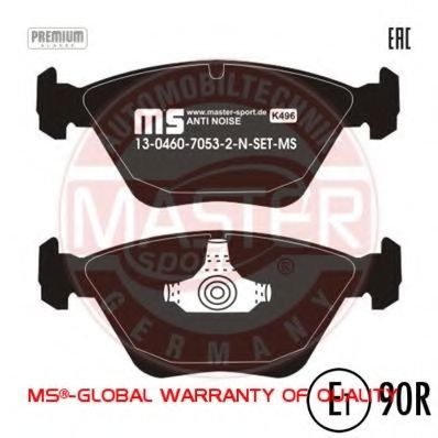 13046070532N-SET-MS MASTER-SPORT Brake Pad Set, disc brake