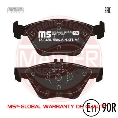 13046070862N-SET-MS MASTER-SPORT Brake Pad Set, disc brake